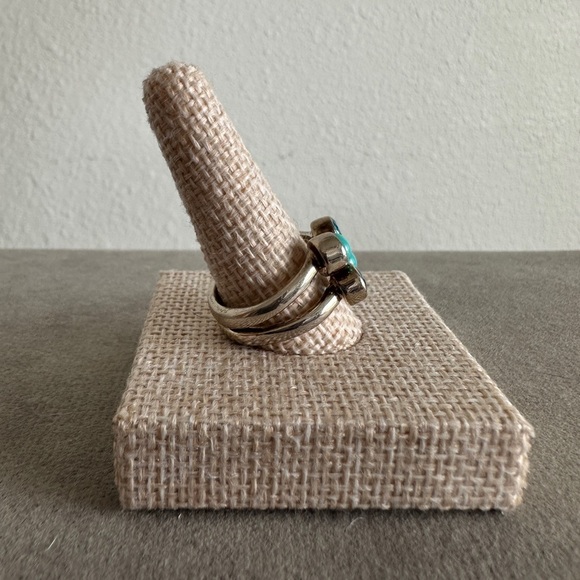 Campitos Turquise & Blue Topaz Ring by Jay King - Picture 6 of 9